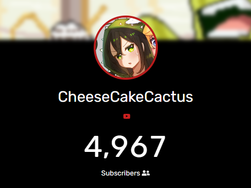 CheeseCakeCacti's tweet photo. ROKU NANA 67 Six seven, we are so close to 5k and I haven't prepped anything yet huhu
#Milestone #vtuber #vtuberen #vtubermilestone https://t.co/XOARMvnzK1