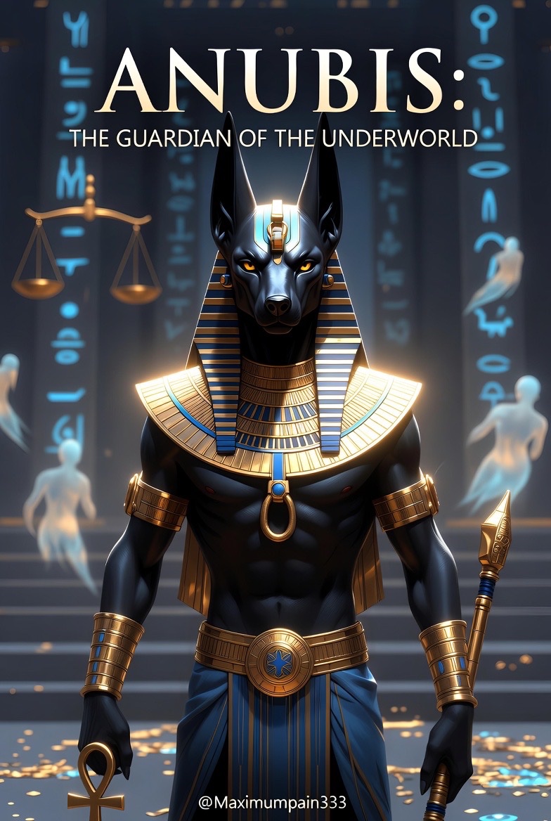 ANUBIS: THE GUARDIAN OF THE UNDERWORLD In the silent halls between ...