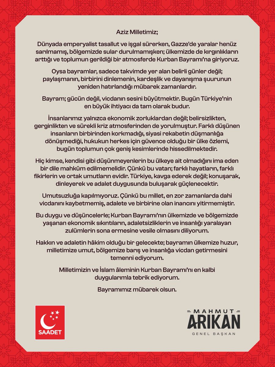 Mahmut Arıkan tweet media