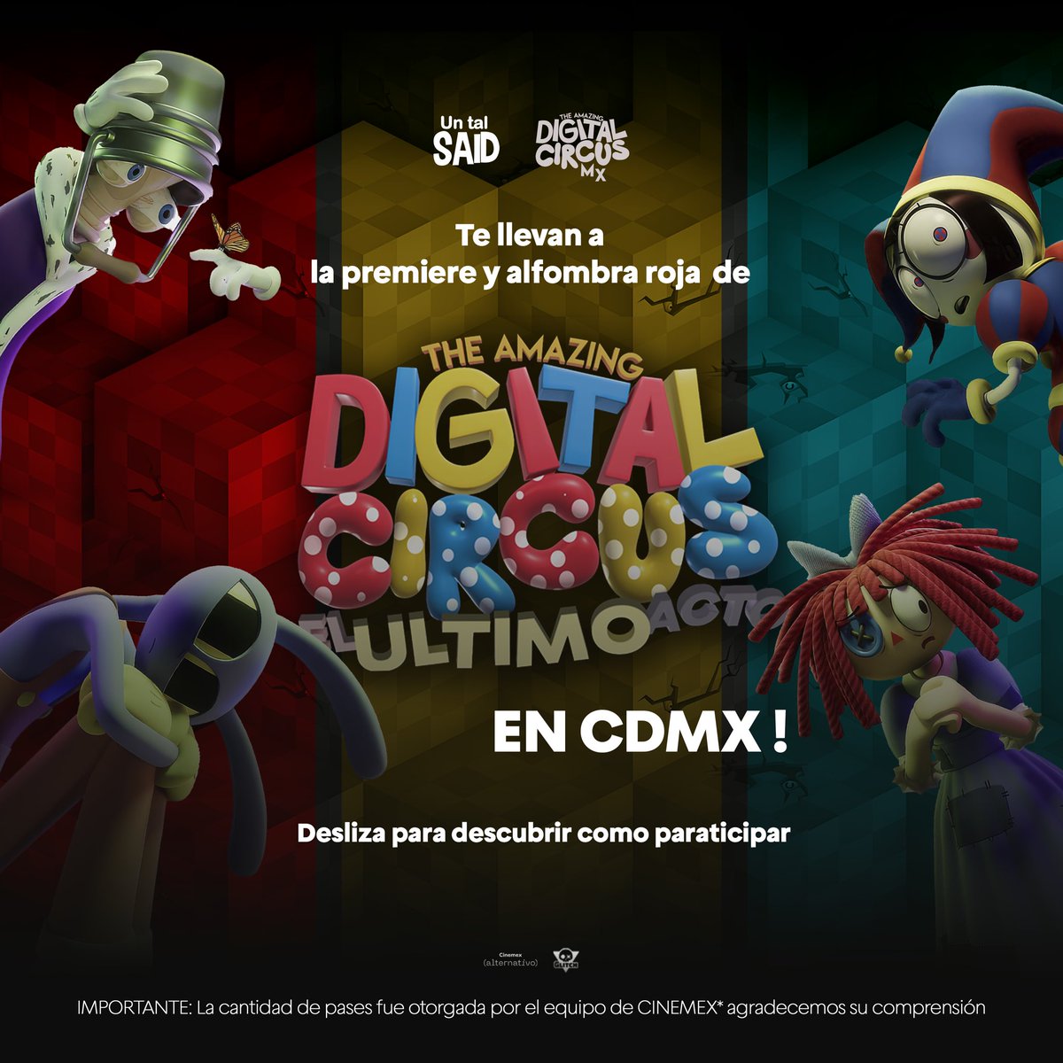 The Amazing DIgital Circus MX 🇲🇽 tweet media