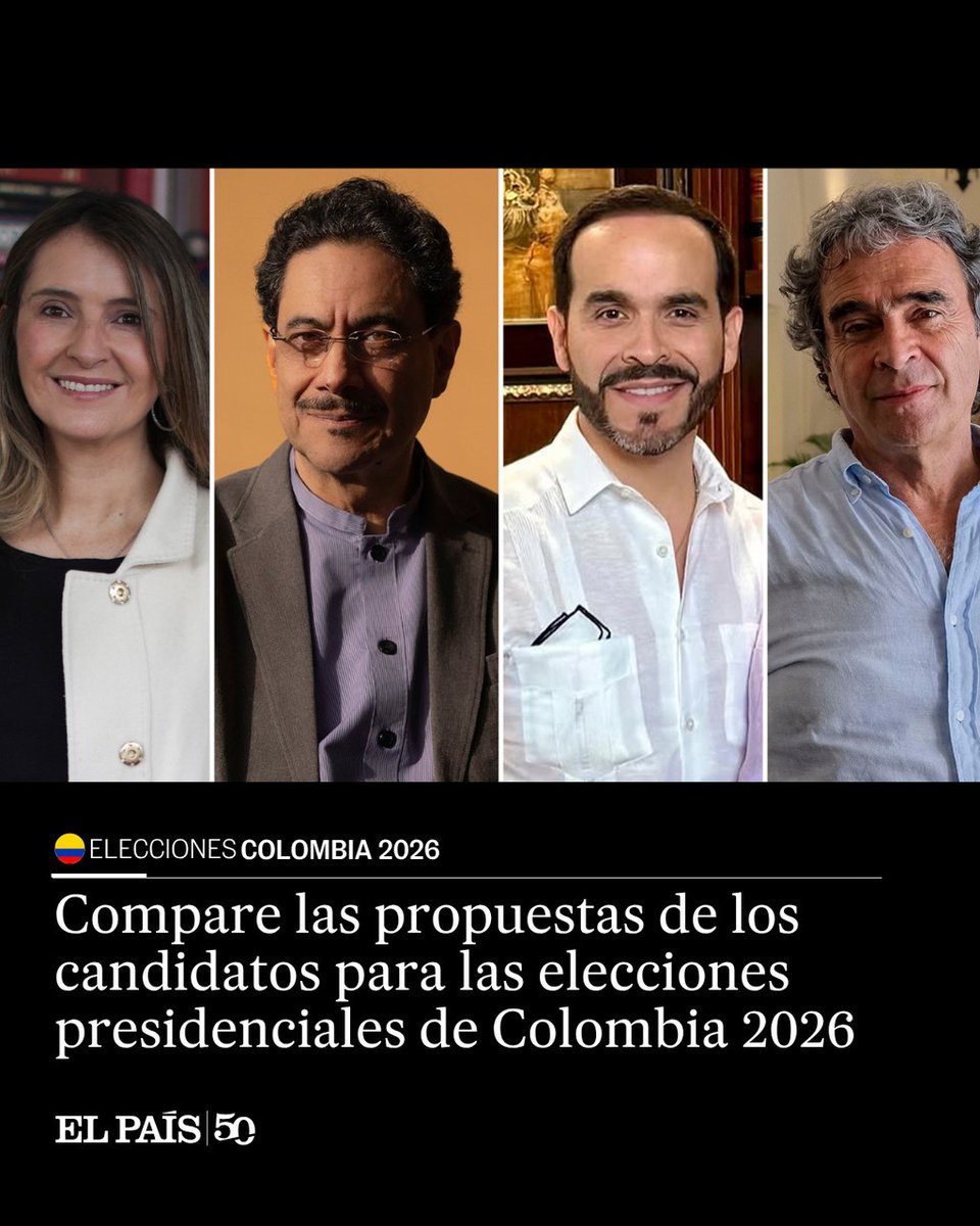 ElPaisAmericaCo's tweet photo. ¿Aún no sabe qué proponen los candidatos presidenciales? El siguiente comparativo permite revisar las propuestas de cada candidato en temas como seguridad, economía, salud, educación, medio ambiente, anticorrupción, paz y política social

🖋️@Bosqueli_ 
 https://t.co/KsNeda8Dog https://t.co/RDrk558R5F