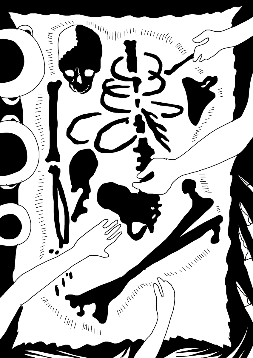 vmda20v's tweet photo. manga about chinchorro mummies 8p https://t.co/BpBFRyUJIw
