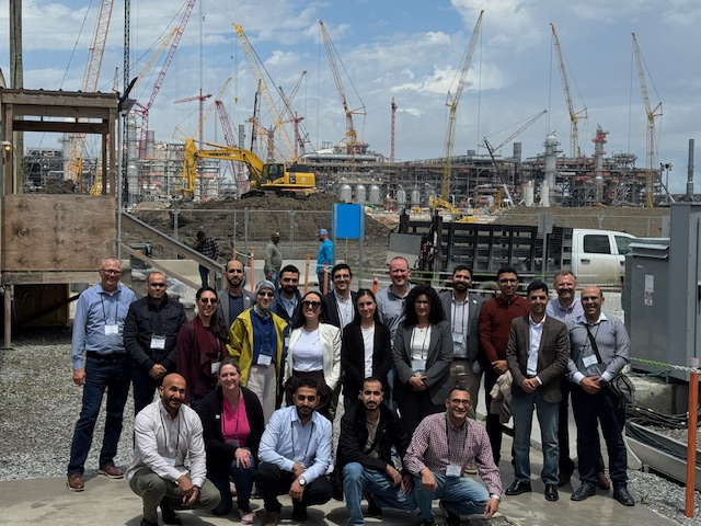 USTDA's tweet photo. Highlights included a tour of an #LNG export terminal and meeting #Louisiana and #Texas State government agencies to gain insights on public sector practices that can facilitate LNG infrastructure development and management. https://t.co/Ulo5KSg91o