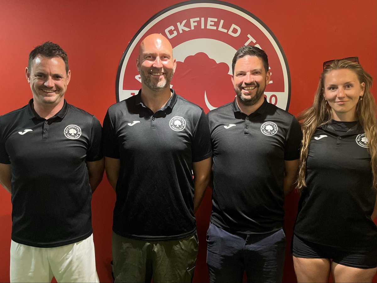 AfcUckfieldTown's tweet photo. Following consideration of more than a dozen applications, AFC Uckfield Town is delighted to announce the appointment of Tommy Haddon as First Team Manager.

Joining Tommy in the new management team are Jon Hart, Jamie Buckett, Lydia Fellows. 

We are excited about the energy, commitment and stability that Tommy and his backroom staff will bring to the club as we look to return AFC Uckfield Town to senior football.

Please join us in welcoming Tommy and the team to the club ❤️🖤