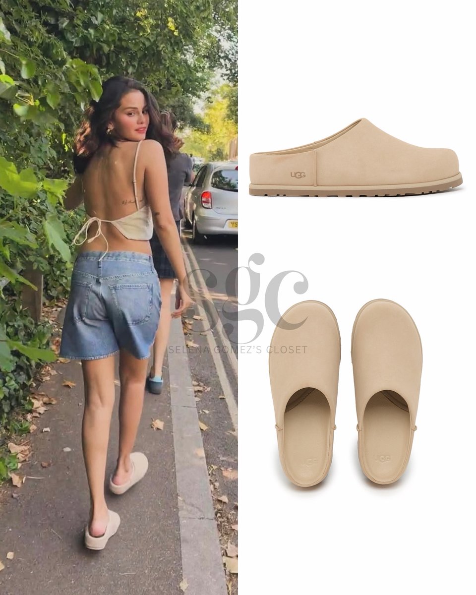 theselenacloset's tweet photo. Selena Gomez via Instagram | May 26, 2026
-
@SelenaGomez is wearing #FreePeople sleeveless square neck top (not available) and #UGG “Otzo Clog” ($150) https://t.co/GO3mamQLvV