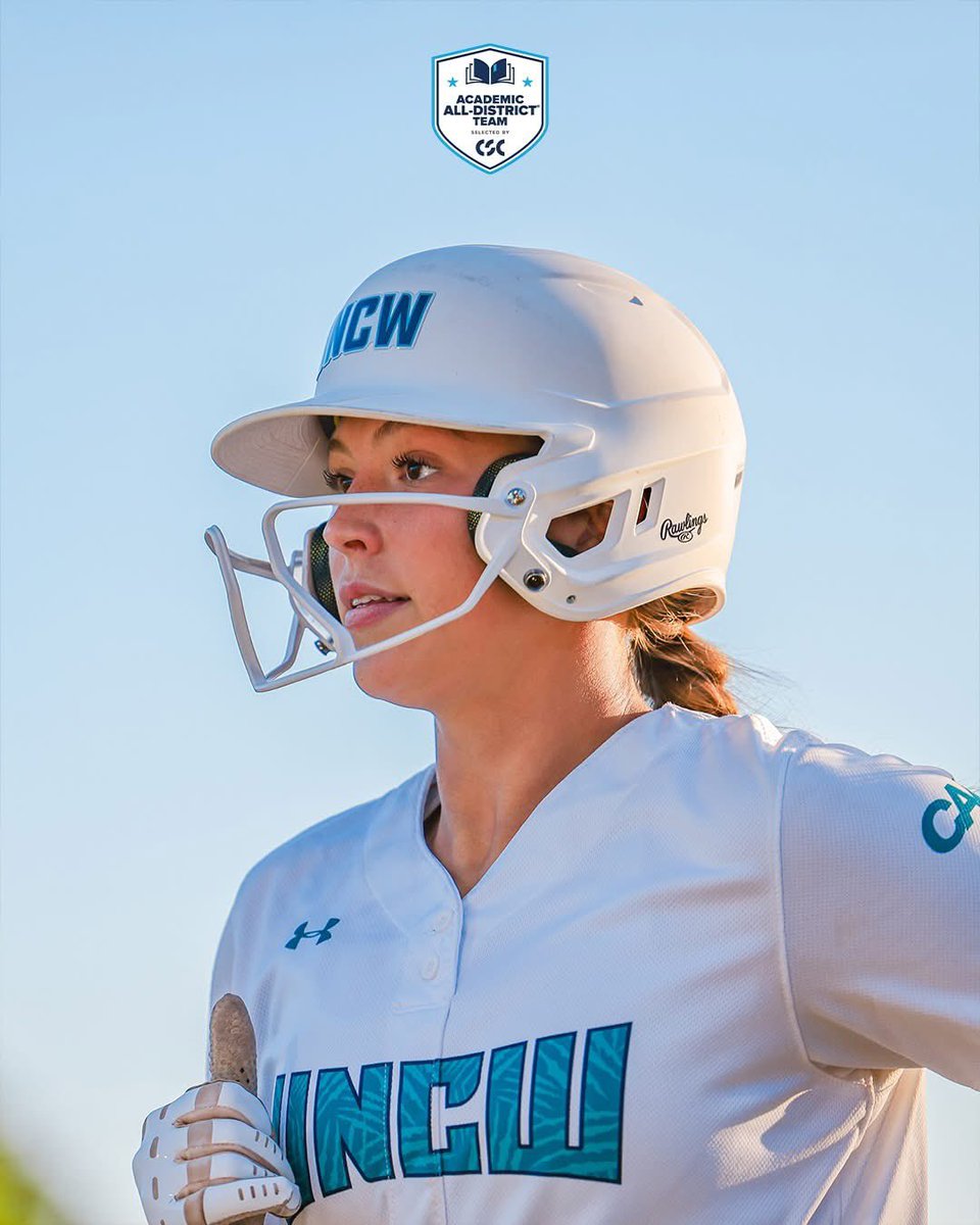UNCWsoftball's tweet photo. 𝐀𝐂𝐀𝐃𝐄𝐌𝐈𝐂 𝐀𝐋𝐋-𝐃𝐈𝐒𝐓𝐑𝐈𝐂𝐓 𝐓𝐄𝐀𝐌 📚

Congrats to @cassidyxxrelay1 @Spersy26 &amp; @allisoncorbin46 🙌

Cassidy Relay advances to Academic All-American consideration.

#SeahawkSoftball https://t.co/YRVy1XoXrb