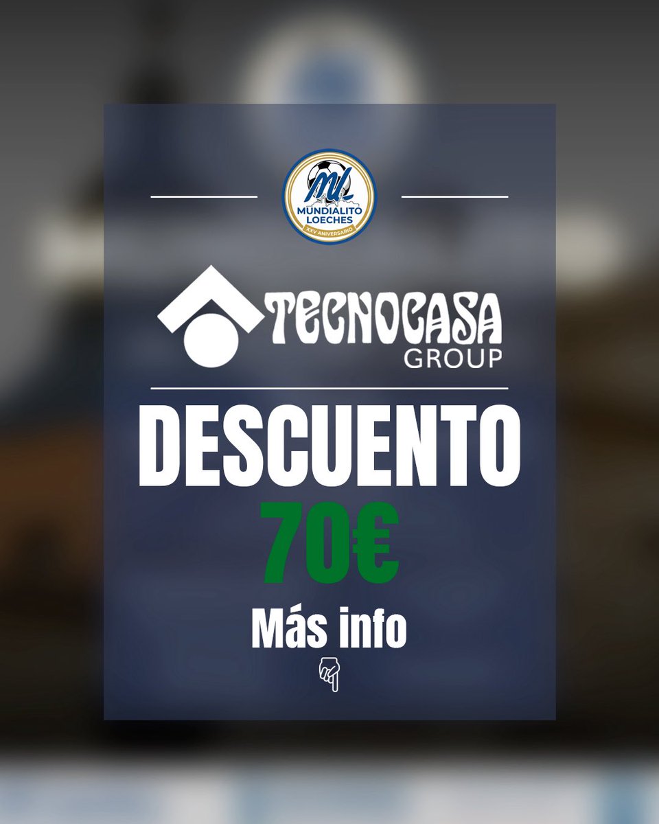 UDLoeches's tweet photo. Gracias a TECNOCASA Loeches - Torres de la Alameda, las primeras 16 inscripciones tendrán 70€ de descuento directo 💸

✅ Inscripción: 180€
⚠️ Después volverá a 250€

📩 Reserva enviando:
• Comprobante de transferencia
• Nombre del equipo

campeonatosloeches@gmail.com https://t.co/VRFdaauOeG