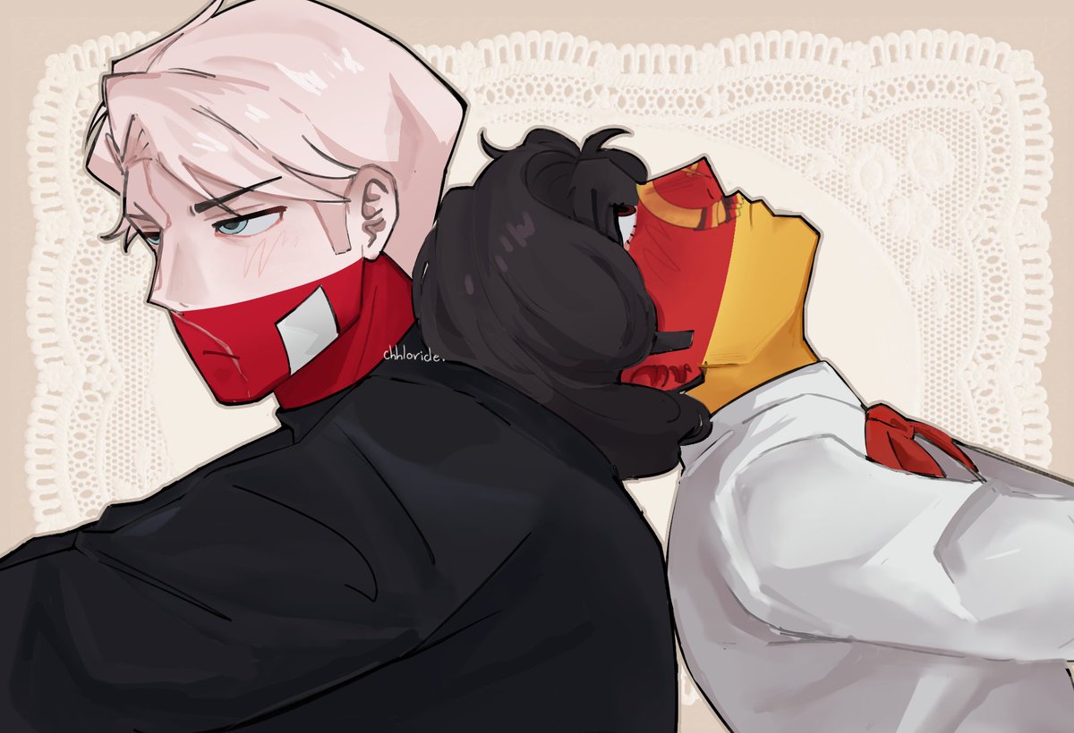 chhloride's tweet photo. polonia te amo eres divino 😍

#countryhumans https://t.co/i4QN9zn8AK