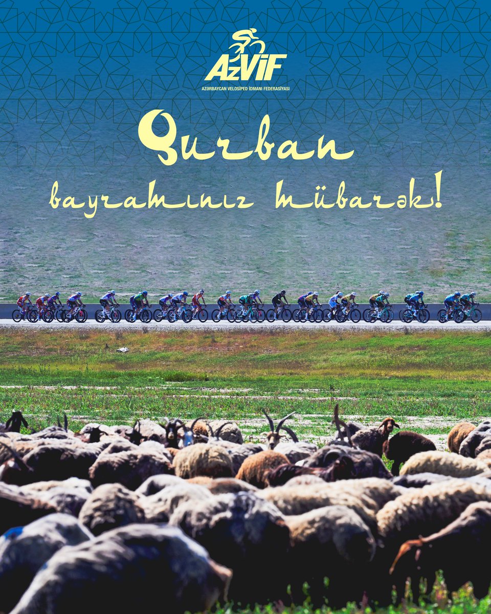 CyclingAz's tweet photo. 🕌 Qurban bayramınız mübarək❕ https://t.co/SgcNnqezia