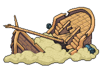 AlchemicBeasts's tweet photo. Introducing a major landmark in Alchemic Beasts: The Ydegart!

Once used to transport goods across the sea to Mizu Village, the ship was destroyed in a mysterious accident. Now, its existence survives only as myth… or does it? https://t.co/EL7PwJ4pRv
