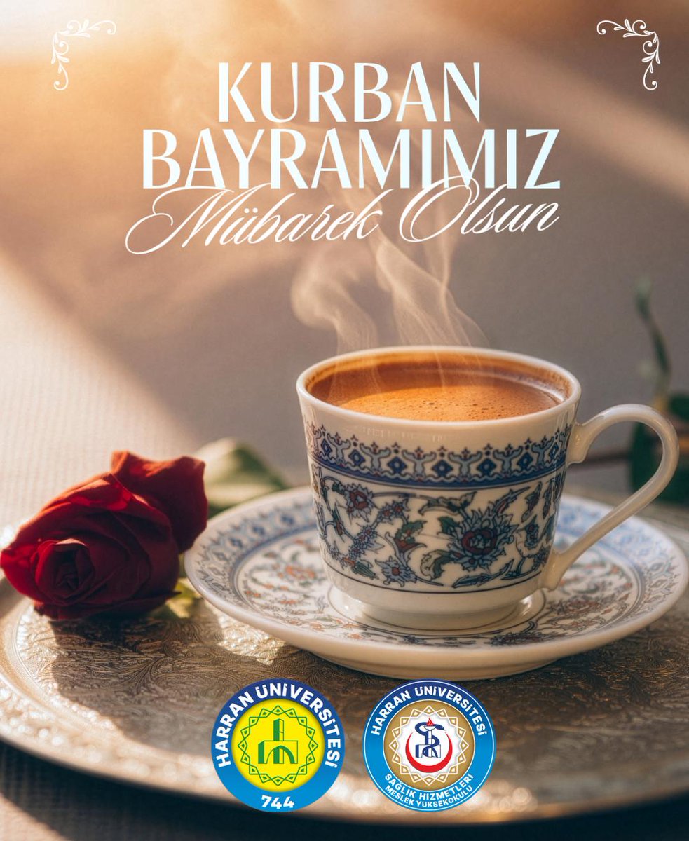 HarranUniSHMYO's tweet photo. Birlik, beraberlik ve paylaşmanın simgesi olan Kurban Bayramı’nın; milletimize sağlık, huzur ve bereket getirmesini diliyoruz.

Bayramımız mübarek olsun. https://t.co/wlwPhRSA2a