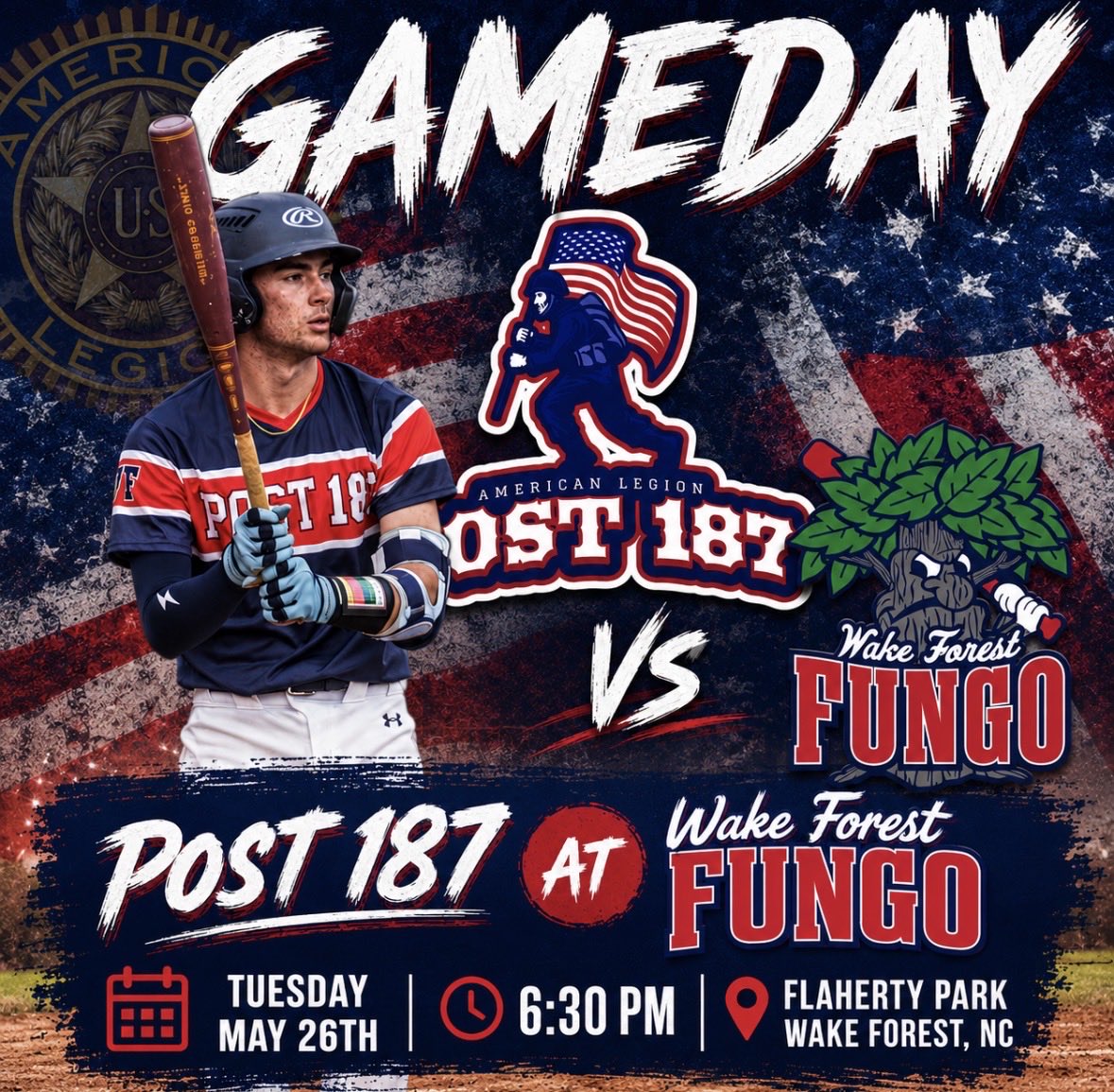 Wake Forest Post 187 Baseball tweet media