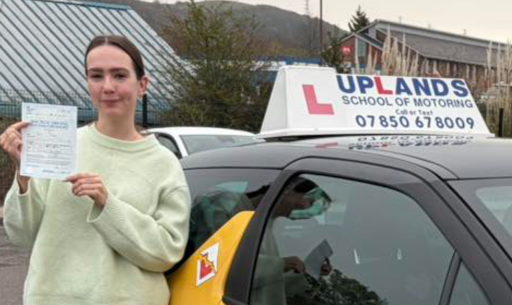 uplands_s's tweet photo. Huge congratulations to Sky for passing her test this morning. 

Fair play, it’s not something you enjoyed doing especially at the beginning but you have really worked hard to achieve your goal. https://t.co/B7UVHGOW3l