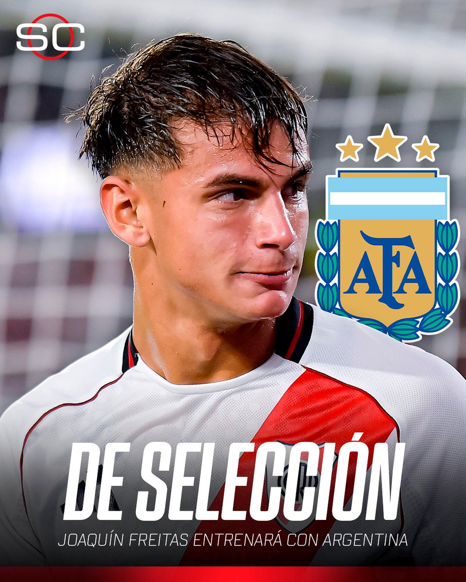 AcassusoOficial's tweet photo. De la Quema al predio de AFA 

El jugador surgido de nuestras inferiores, Joaquín Freitas, fue convocado por Lionel Scaloni para los amistosos previos al mundial 🇦🇷

¡Felicitaciones Joaco! 💙 https://t.co/UXam53uOnZ