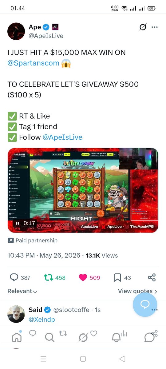 Said tweet media