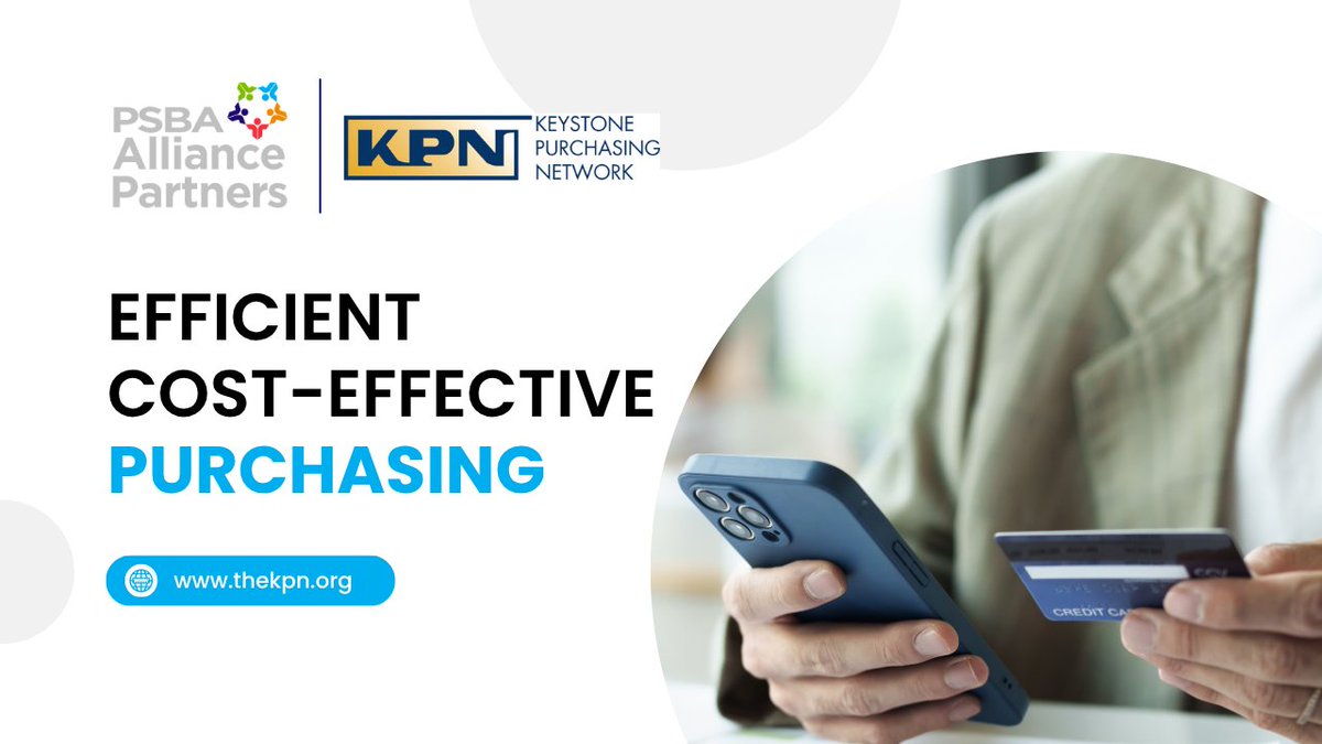PSBA's tweet photo. Keystone Purchasing Network (KPN), a trusted #PSBAAlliancePartner, helps schools and public agencies streamline purchasing through cooperative contracts and competitive pricing. 

Explore KPN membership and contracts: https://t.co/buFWSJHCl7 

@TheKPN https://t.co/lXSzIGj3XW