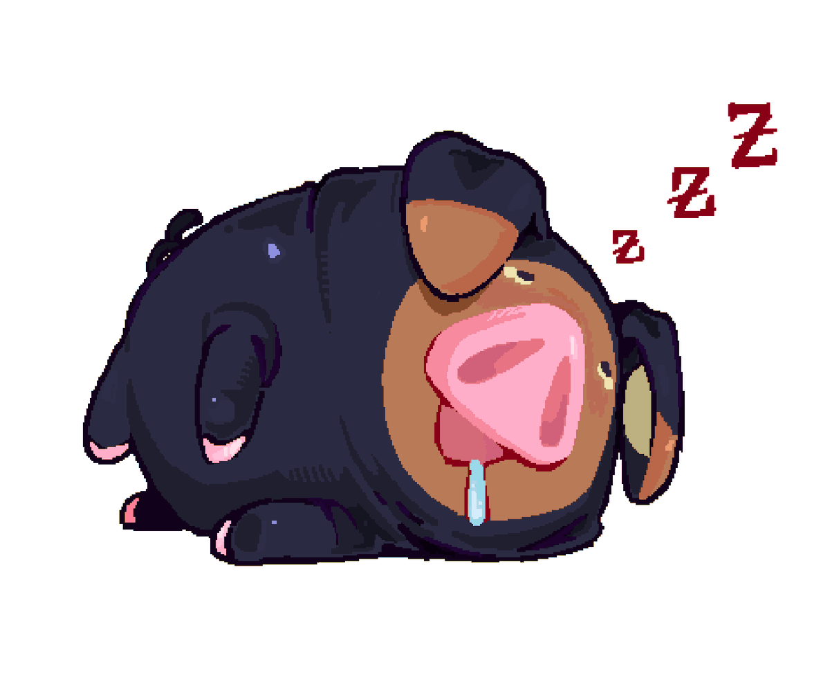 aracuya_'s tweet photo. sleepy lechonk #pokemon https://t.co/M5fBbqwgSm