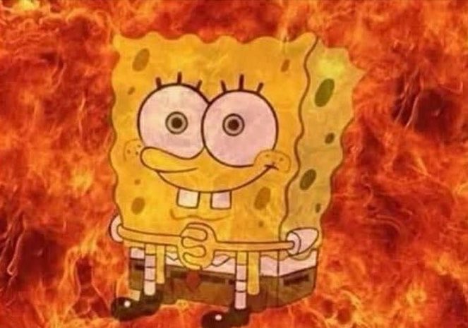 albdreamer's tweet photo. This is fine https://t.co/FocBlxmw3T