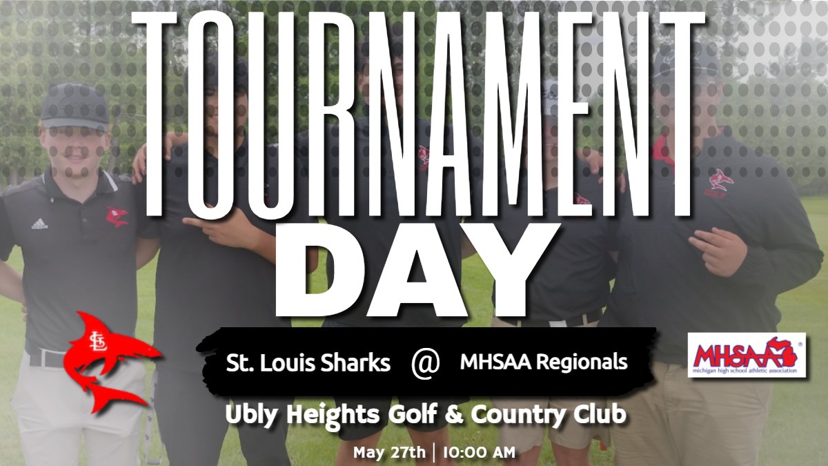 STLSharks's tweet photo. ⛳️ Destination: Regionals!
The grind doesn’t stop. Our varsity golf team is hitting the links today for the Regional Tournament, and the stakes couldn’t be higher.

📍 Where: Ubly Heights Golf &amp; CC

⏰ Tee Time: 10 am

Stay sharp, stay calm, and hunt those birdies.
#GoSharks https://t.co/FJuSK00RZ9