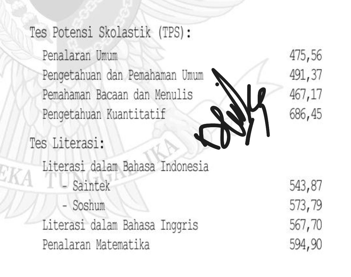 yntaaap's tweet photo. kemaren liat pengumuman kaget bgt, eh tadi buka skor tambah kaget SKORR SEGINI KOK BISA LOLOSSS WKWKWKWKWKW😭😭😭 https://t.co/CBsbXvRVx9
