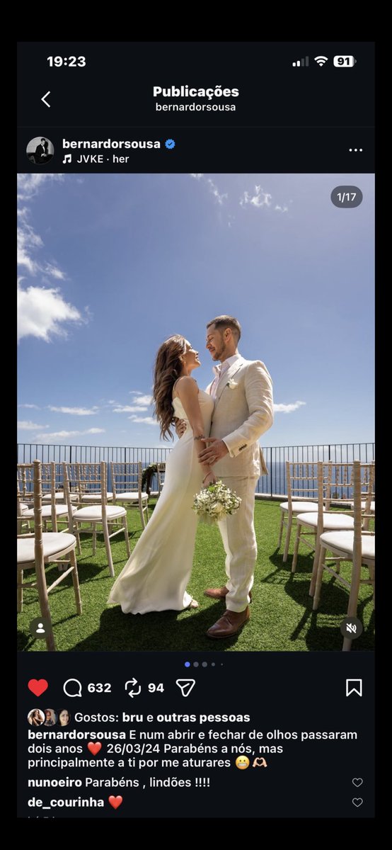 danielavmatos's tweet photo. #brunardo 2 anos e 2 meses de um dos dias mais especiais,emocionantes e importantes da vida dos nossos queridos @brunapgo e Bernardo, com direito a uma linda, amorosa e emocionante declaração de amor do Bernardo para a sua Bru 🥹🥹🥹🤗😍 2 anos e 2 meses de Mr e Mrs Gomes Sousa ☺️🤵🏻👰🏻‍♀️💍❤️ sejam felizes meus queridos 🙏🏻👩‍❤️‍👨🥰 Sou @BrunardoMimos com muito orgulho e estou sempre aqui com e para vocês 🙏🏻☺️🫶🏼 #brunardo