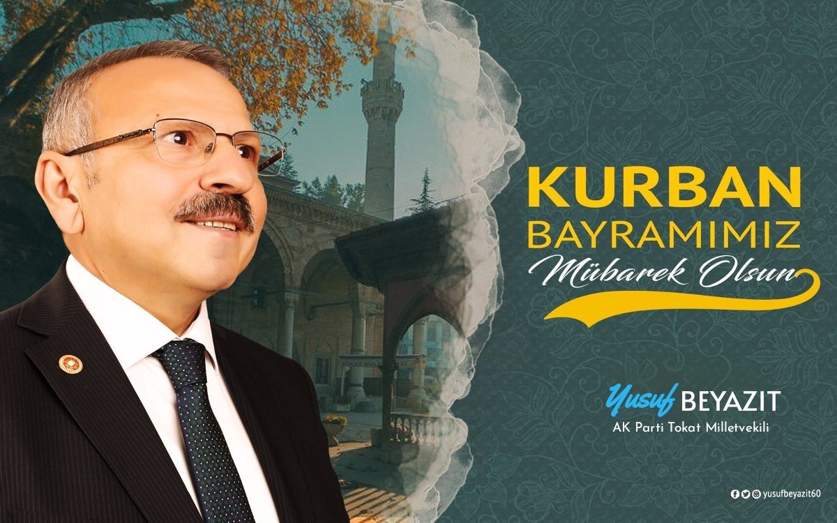 yusufbeyazit60's tweet photo. Paylaşma ve yardımlaşma ruhunun en güzel şekilde hissedildiği Kurban Bayramı’na kavuşmanın huzuru içerisinde; birlik, beraberlik ve kardeşliğimizin daim olması dileğiyle bayramınızı tebrik ederim.

Mübarek #KurbanBayramı'mızın; gönüllerimize huzur, ülkemize esenlik, Filistin ve mazlum coğrafyalara barış getirmesini diliyorum.

#KurbanBayramı
#HayırlıBayramlar
