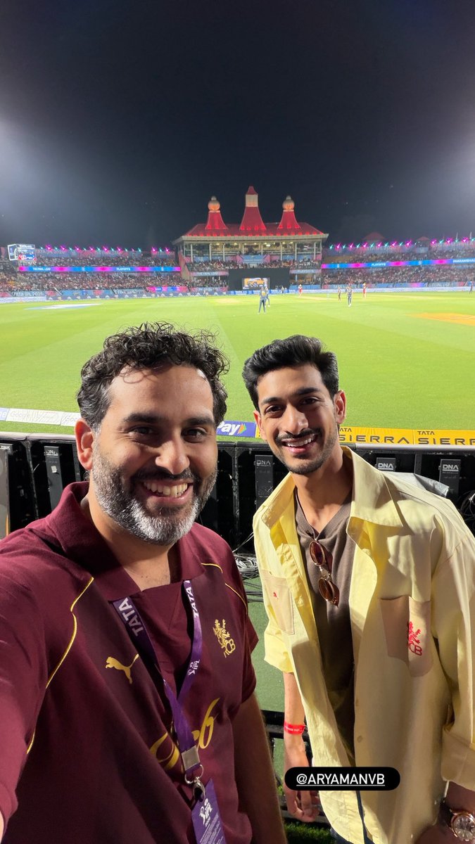 satyan's tweet photo. Congratulations @RCBTweets on a dominant win! Next stop Ahmedabad to chase back to back championships! #PlayBold  🏏🔴🟡 https://t.co/2Y9eShIlej