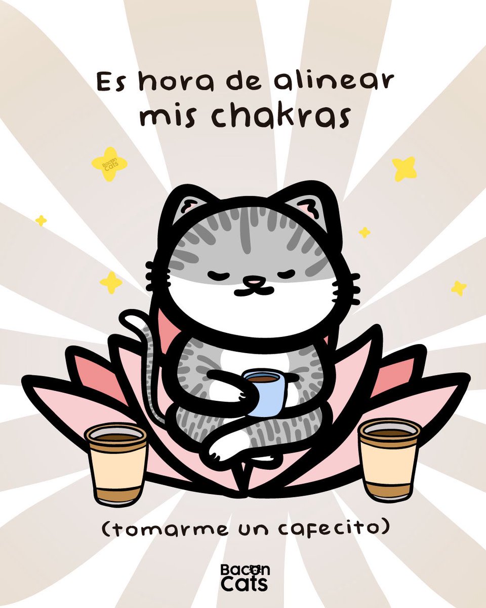 Baconcatsmx's tweet photo. Porque no todos nos alineamos los chakras igual 🕉️🐱 https://t.co/ExUSqLbJsY