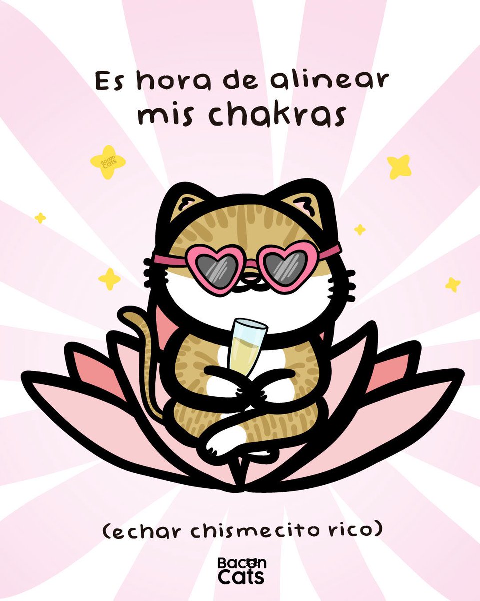 Baconcatsmx's tweet photo. Porque no todos nos alineamos los chakras igual 🕉️🐱 https://t.co/ExUSqLbJsY