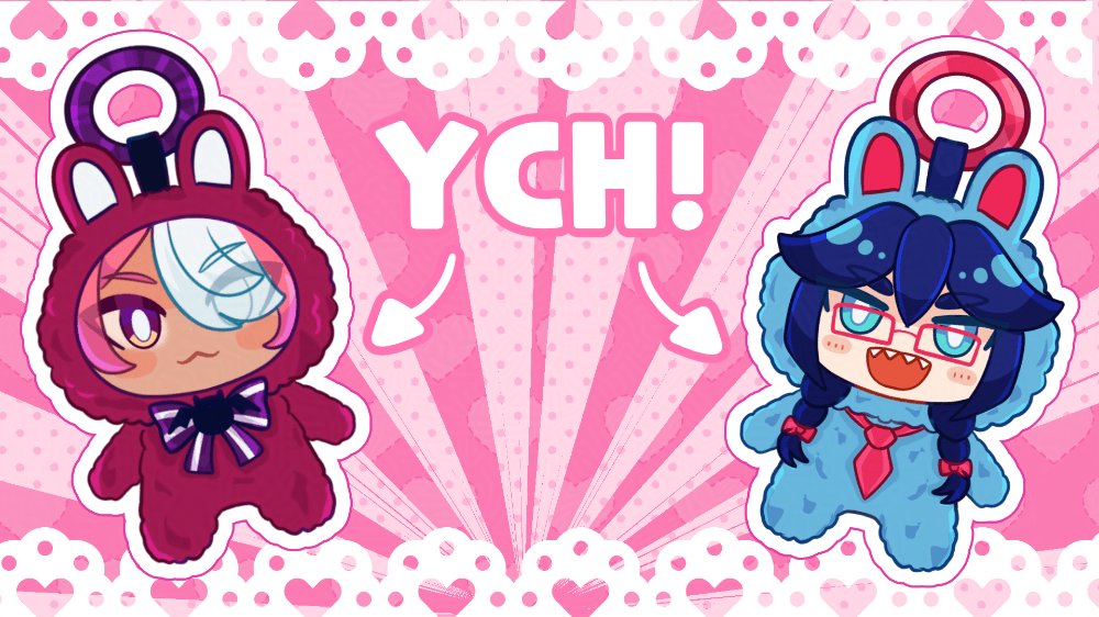 mechokkucity's tweet photo. ❤️NEW❤️ #VGenOpen
Blind Box Plushie YCH! My first YCH service, based on the little freaks I drew for @/v_hanachi 's stream!
They're $15 each with licence for streaming, 🔗 to my VGen below⤵️ https://t.co/QnFXZqoX0W