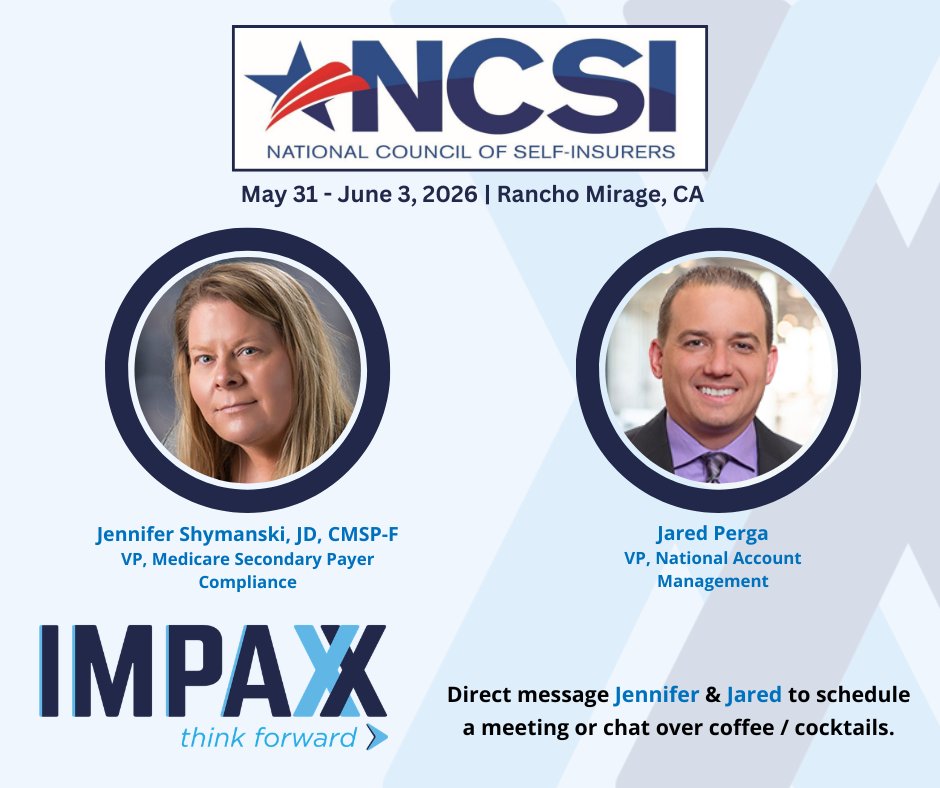 ThinkForward's tweet photo. Join Jennifer Shymanski and Jared Perga in Rancho Mirage, CA for the National Council of Self-Insurers 2026 Annual Meeting &amp; Conference. Send a direct message, and schedule time to meet and discuss all of your #workerscompensation inquiries.
https://t.co/SYNRODsWS1 https://t.co/Ay0RYrf0oD