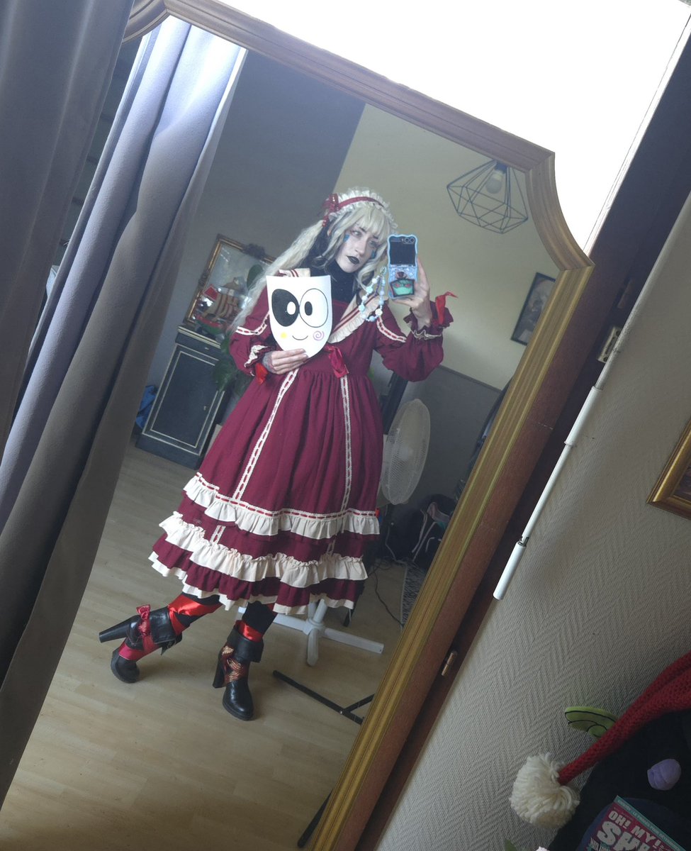 matchamonz's tweet photo. my lolita gangle cosplay 🥰 https://t.co/6bs2mn7i4x