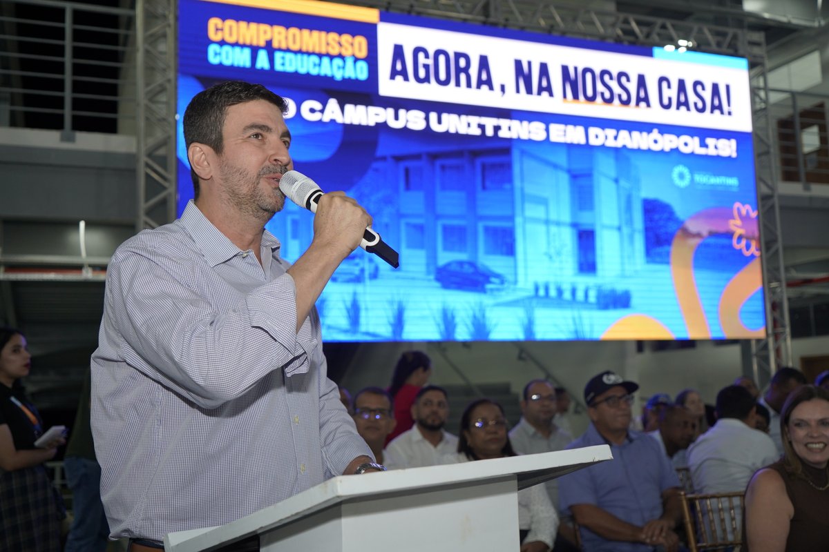 unitins's tweet photo. A comunidade acadêmica da Unitins e população de Dianópolis viveu um momento histórico na inauguração do novo Câmpus Dianópolis, na última sexta-feira, 22! https://t.co/ROKRn8kXVF