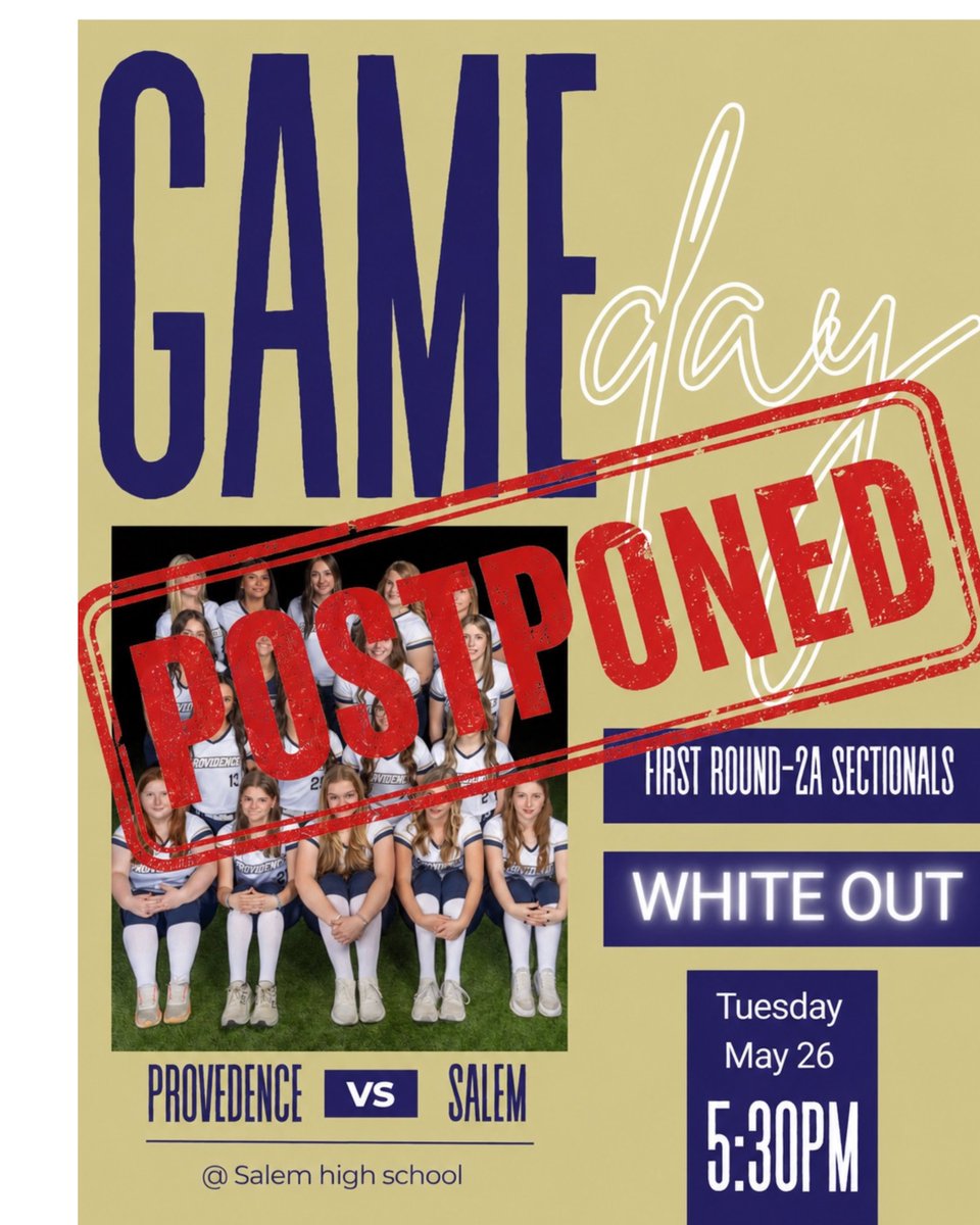 ProvidenceAD's tweet photo. We regret to inform you that tonight's game has been postponed due to the rain. The current plan is for the game to occur tomorrow at 5:30pm. Please check Facebook for any weather-related updates or cancellations. https://t.co/0ZGuqEfm29