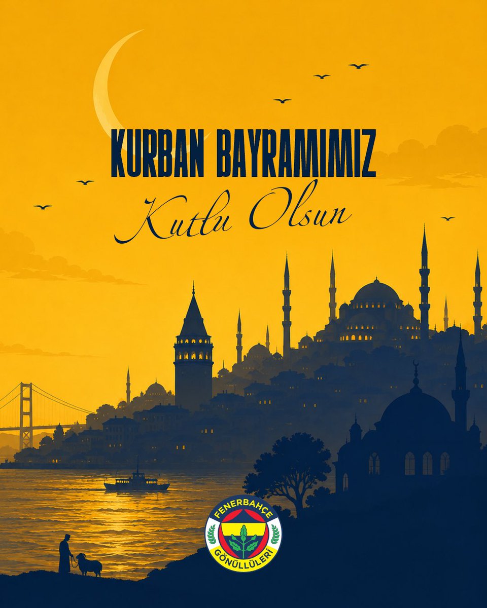 FBGDER's tweet photo. Kurban Bayramınızı en içten dileklerimizle kutlar, sevdiklerinizle birlikte huzurlu ve mutlu bayramlar geçirmenizi dileriz 💛💙

Fenerbahçe Gönüllüleri Derneği

#fbgder #kurbanbayramı https://t.co/IEmv443YQ6