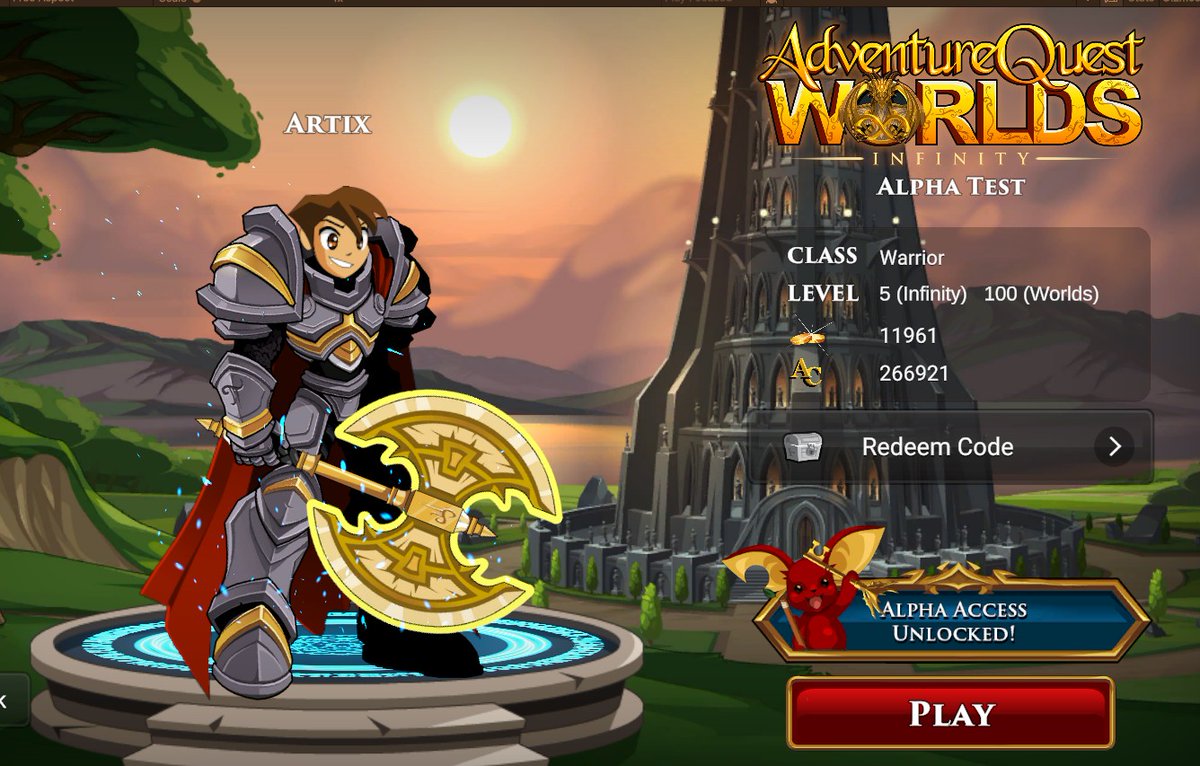 ArtixKrieger's tweet photo. Infinity emails were sent to:
* Mysterious Stranger Backers 
* Custom Weapon &amp; Armor Set Backers
* Benevolent Backers 
* Immortal Backers 
Fixing 1st round of bugs before sending more emails! Stay tuned to the Play by Play at https://t.co/8JC56DrNAk
~B #aqw #infinity #kickstarter https://t.co/GJx30Uqry8