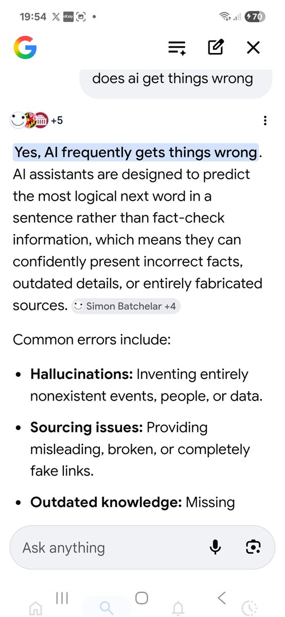 MarkNetherton2's tweet photo. @granTurism01 He trusted AI 😂🤣😭 https://t.co/QWTTdXpZh8