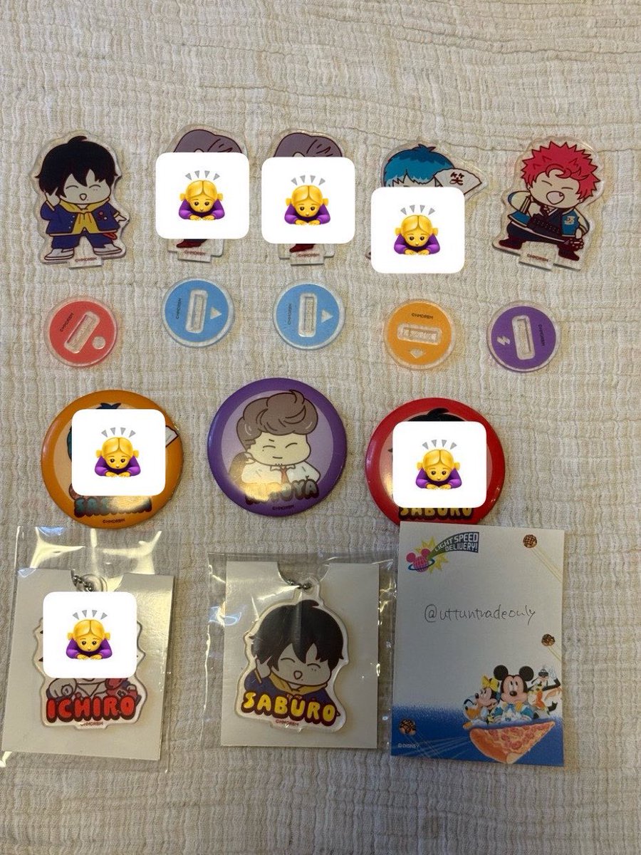 uttuntradeonly's tweet photo. 【譲】
アクスタ銃兎〆
缶バ簓〆
【求】
アクスタ〆
缶バ独歩〆
アクキー簓〆

それに伴い、下記に変更いたします。
【求】
缶バ空却＞定価＋送料譲渡

引き続きよろしくお願い致します https://t.co/jbKoR7SvtA