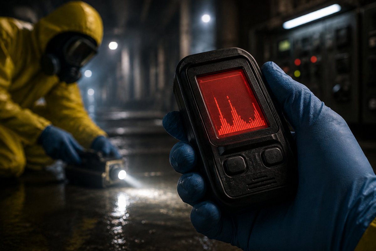 HealthPhysicsTX's tweet photo. 💡 **Tech Tip Tuesday — Detector Saturation Recovery Delay** ⚠️📟

The radiation field drops.
The source is removed.
But the detector still doesn’t look right.

👉 Sometimes the instrument needs time to recover.

After very high exposure levels, some... https://t.co/39jbi4YBQI https://t.co/lp2k3QLcSY