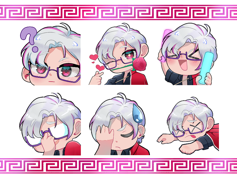 MeikoYomi's tweet photo. @maximoonn Olá!! Eu faço emotes, esses são alguns dos meus trabalhos

Faço por R$ 15 cada https://t.co/T1GxTl9uJu