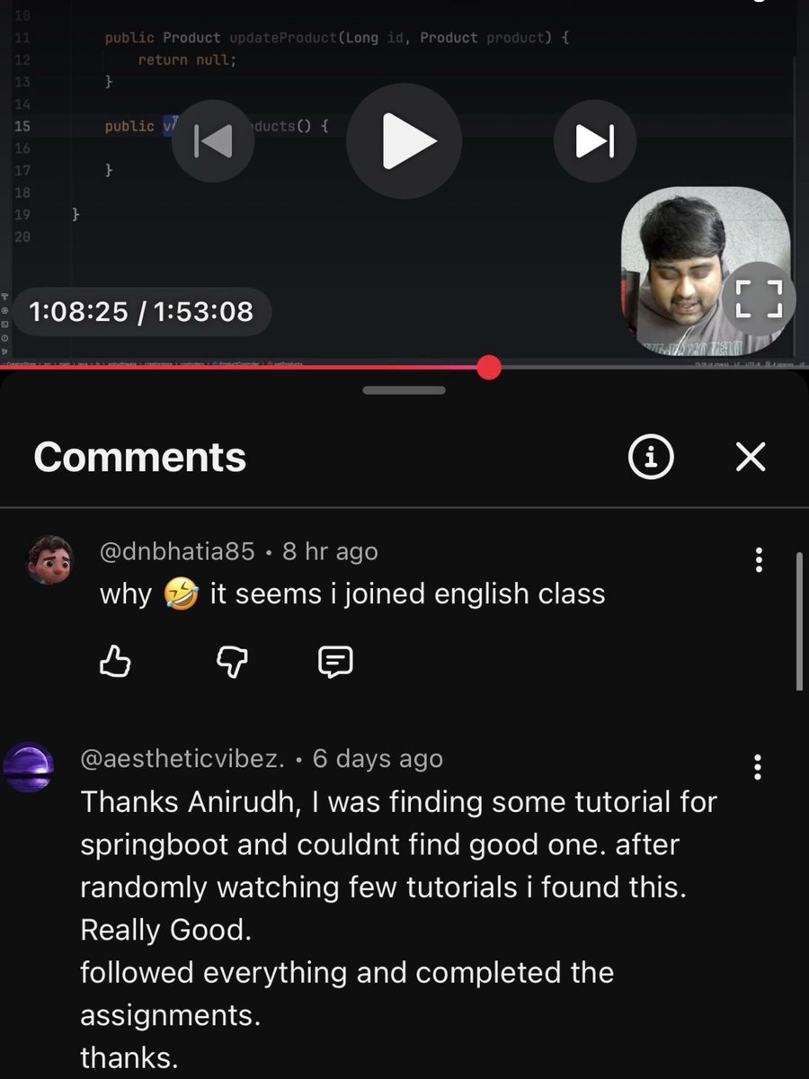 Anirudh tweet media