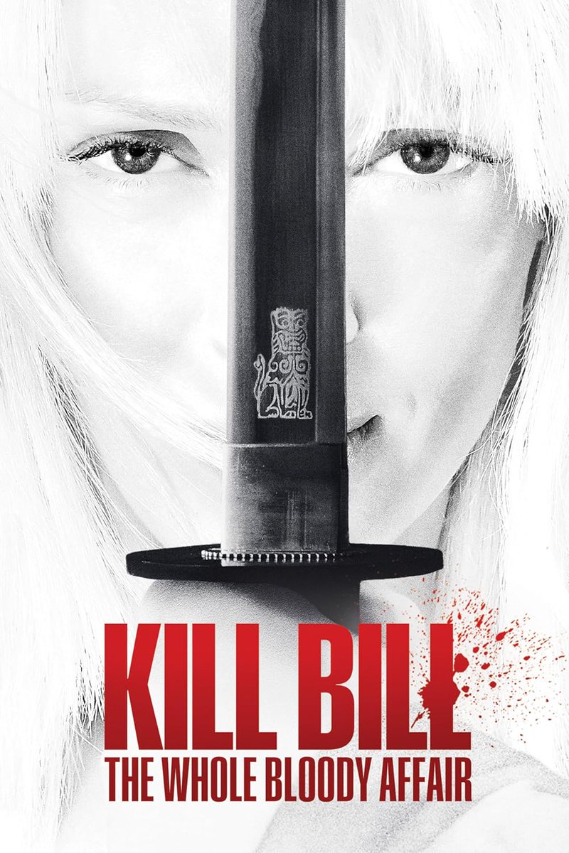 IGNDeals's tweet photo. Kill Bill: The Whole Bloody Affair 4K Blu-ray up for preorder now at Amazon for $46.99. Both Vol.1 and Vol. 2 combined into one unrated movie. It's a glorious 4 hours, 41 minutes long. Coming out July 28. https://t.co/vCOxMWdrTv #ad https://t.co/YqAr93SZvd