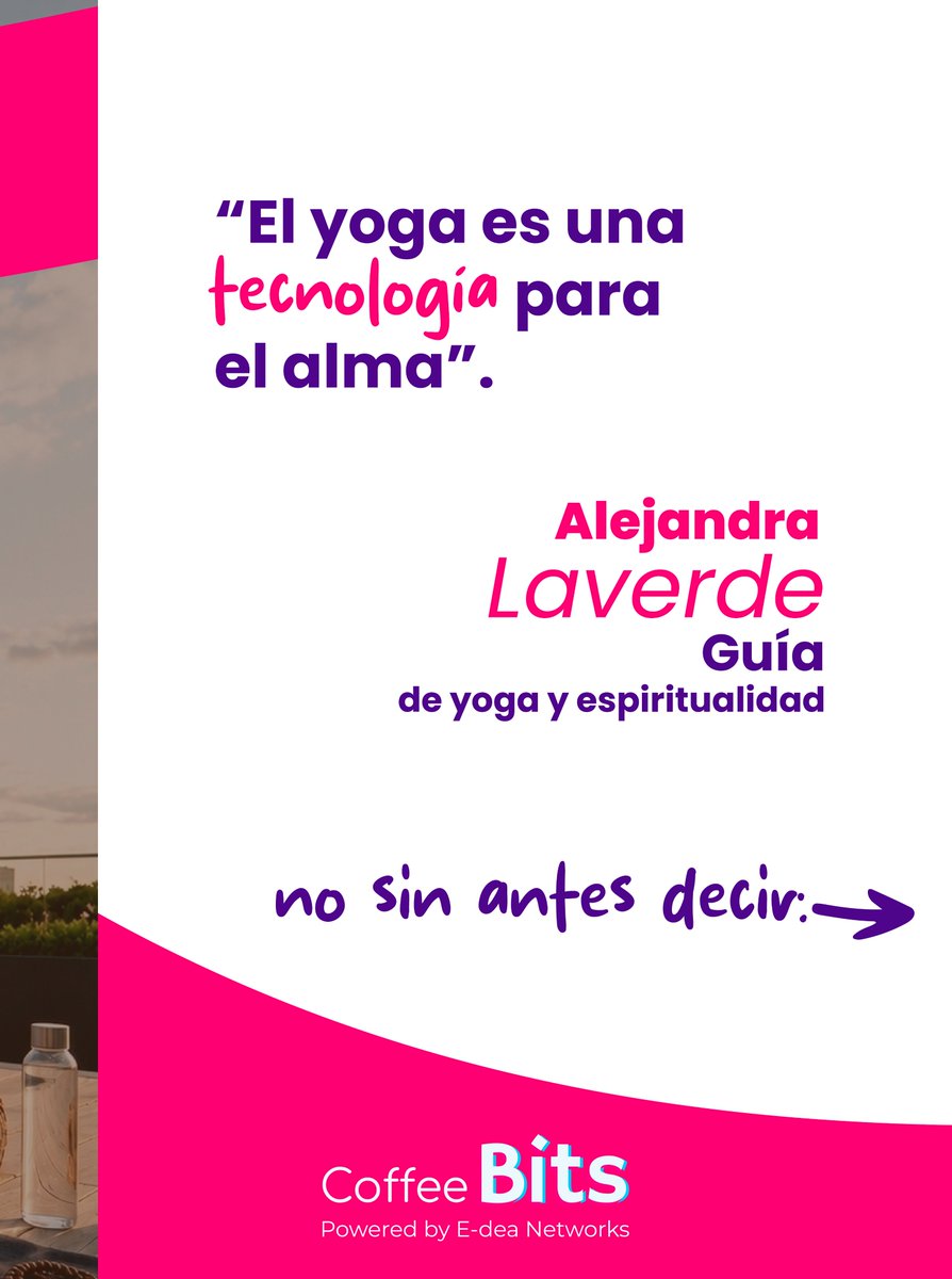 EdeaNetworks's tweet photo. 🧘‍♀️ En Coffee Bits hablamos con Alejandra Laverde sobre liderazgo, estrés y bienestar en entornos de alta exigencia.

Hoy compartimos las frases más poderosas del episodio: https://t.co/UrD1v4bIDm https://t.co/Bfk3vdBztI