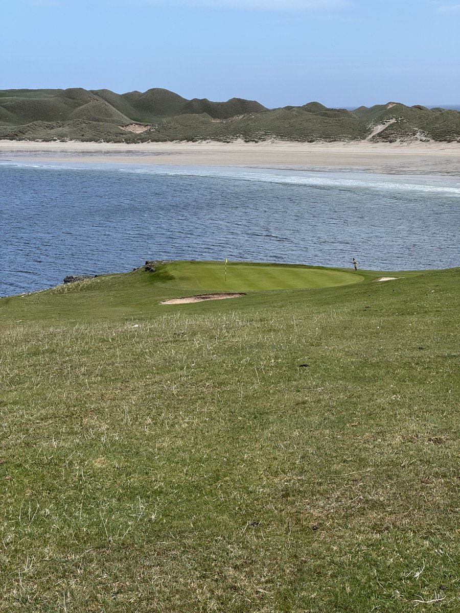 Top100golfquest's tweet photo. Made &amp; survived the trip to Durness GC. To qualify as a golf junkie you have to do it! https://t.co/oNGOZZCSt5