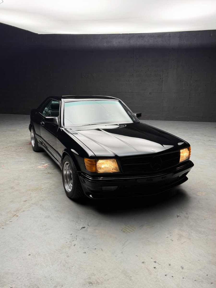 competitionreal's tweet photo. Mercedes Benz 560 SEC 🖤 https://t.co/SnqZsHbuwM