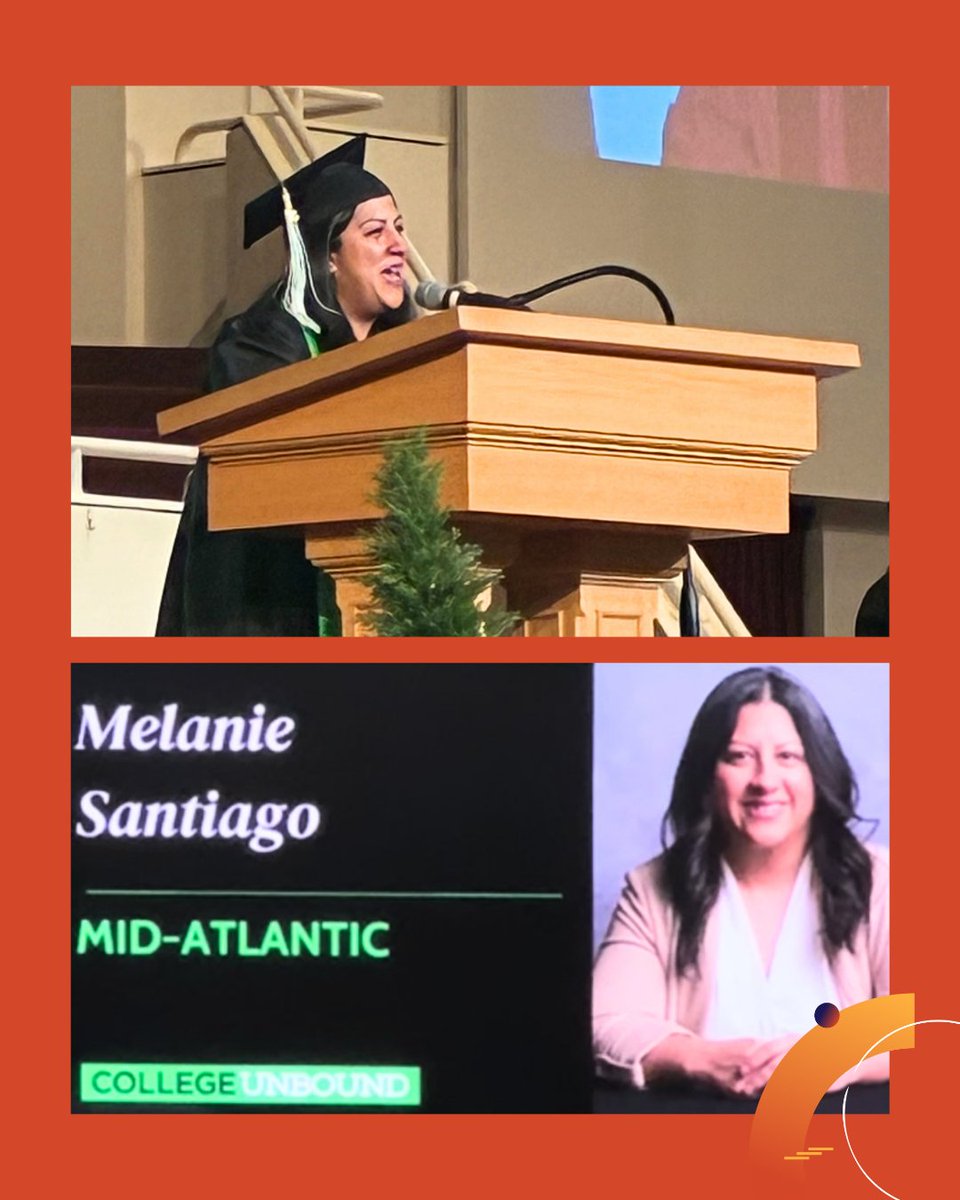 WLC_DE's tweet photo. Meet our FIRST EVER College Unbound graduate! 🎉 A full-time paraprofessional and mom of 3, Melanie earned her bachelor’s in Organizational Leadership and Change through the WLC and College Unbound’s program designed for adult learners! 🎓🥳 https://t.co/CvWq4HgCPr