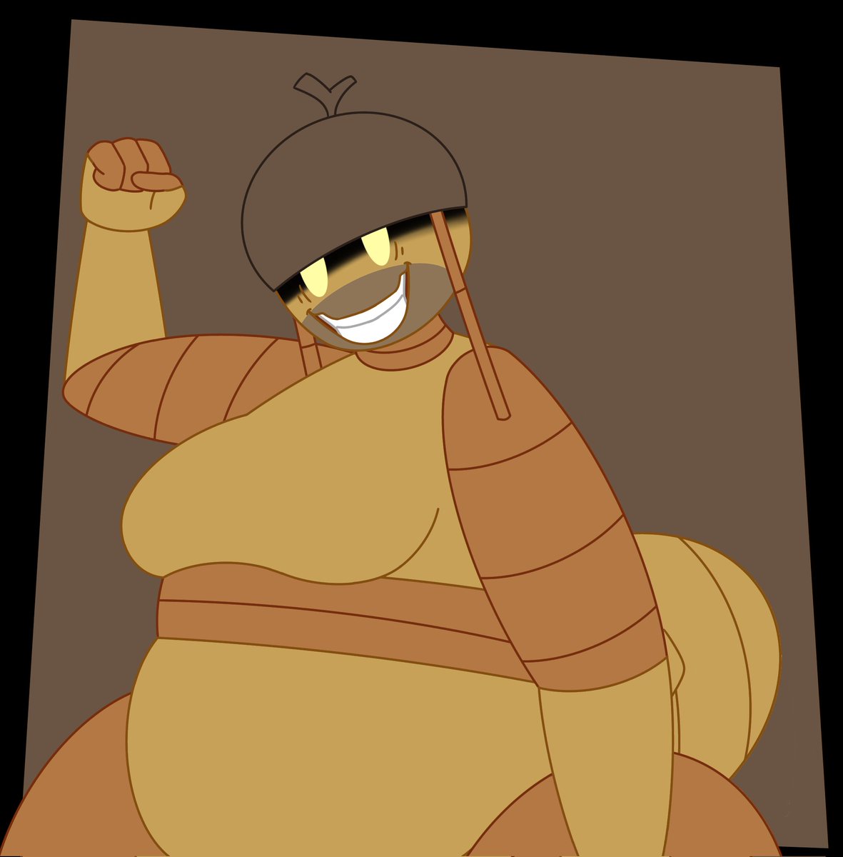 The_VINI_20's tweet photo. He's very strong... but that look of his makes me a little... uncomfortable. Does he do that often?
(@DoziDemon I hope you like it) https://t.co/tdCFX98g0w