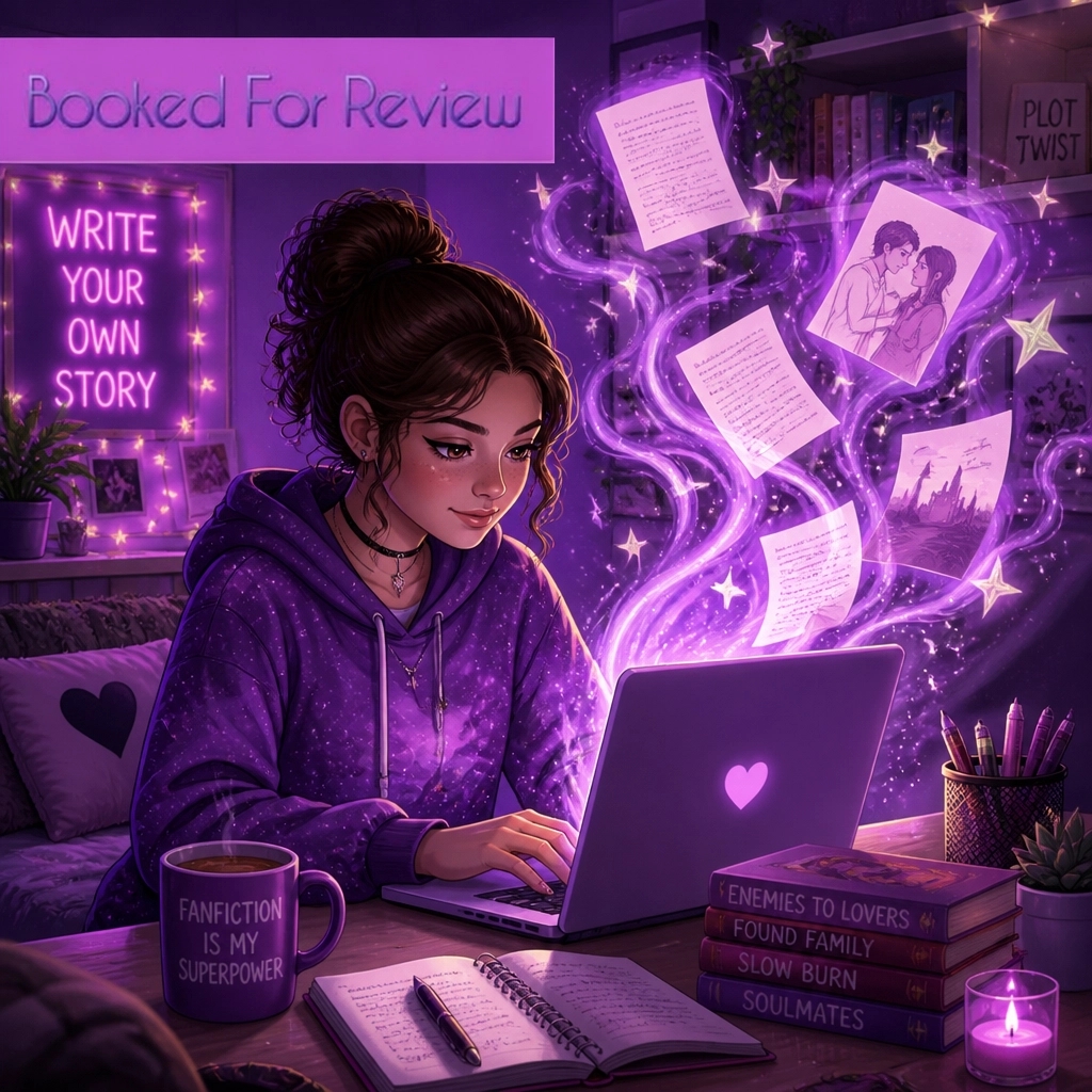 BookedForReview's tweet photo. Fanfiction isn’t “practice”: it IS writing.
You’re building voice, pacing, dialogue, and consistency… plus learning how readers react in real time.
That’s a legit path to pro publishing.
Keep writing. Keep sharing.
#Fanfiction #AmWriting #YA https://t.co/kWzdbJlX7S