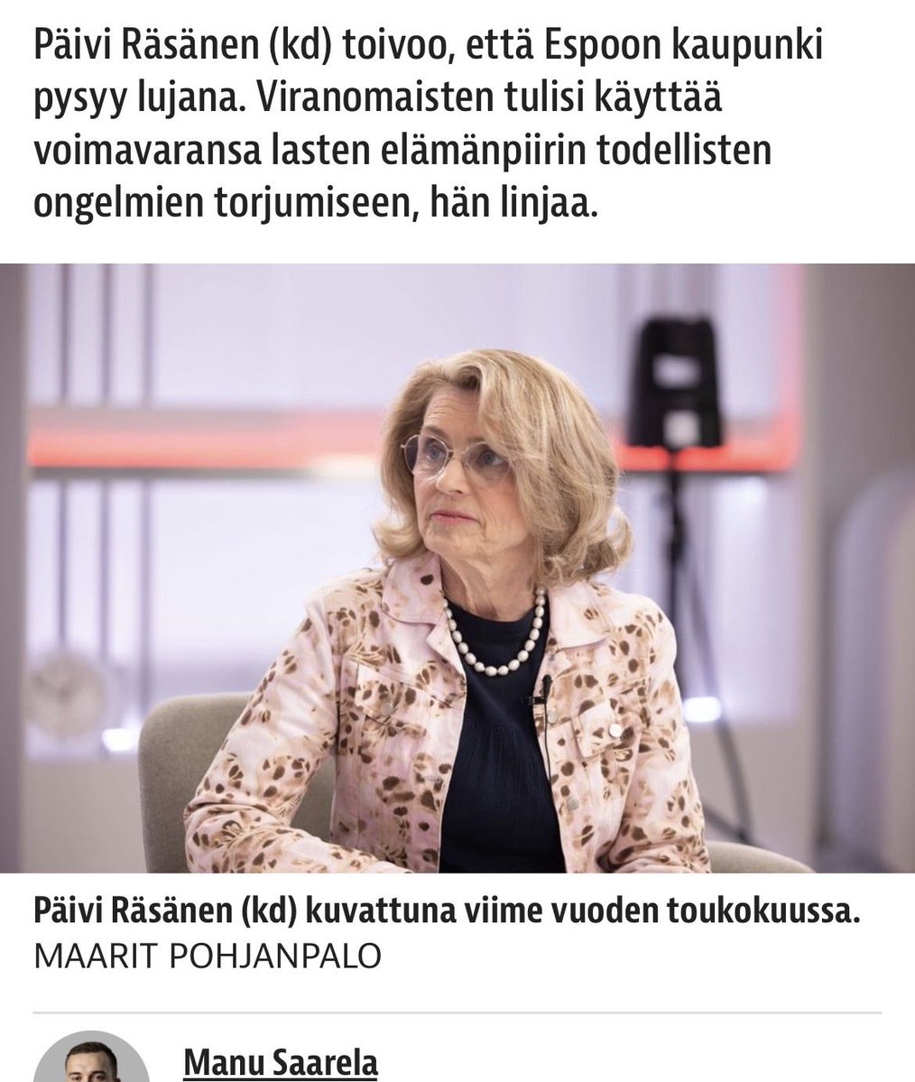 Päivi Räsänen tweet media