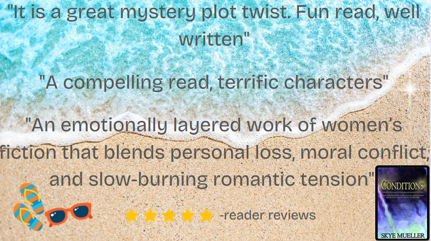 _skyemueller's tweet photo. Looking for a #beachread that blends heartbreak, danger and redemption? Summer Halley is pulled into the FBI’s world after a devastating loss. Her journey navigates betrayal, reluctant alliances and unexpected chemistry with Agent Liam Reyes☀️#summervibes 
https://t.co/h3wJZuF3i2 https://t.co/9IZUdjtbNI